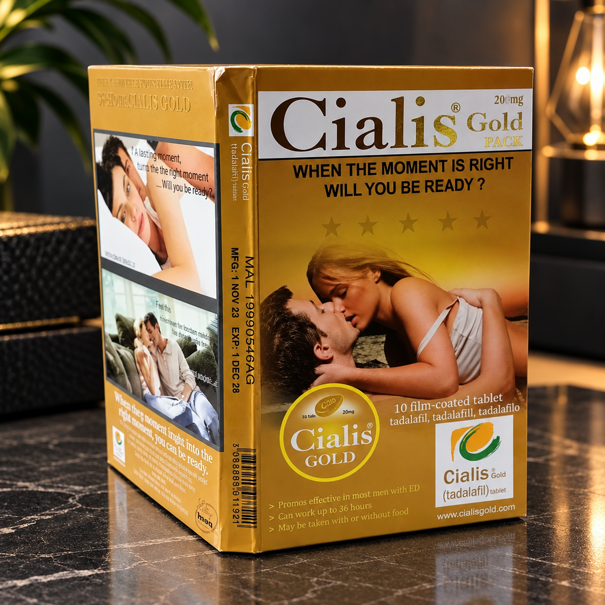 Cialis Gold Tablets 10s 20mg product photo, view 2