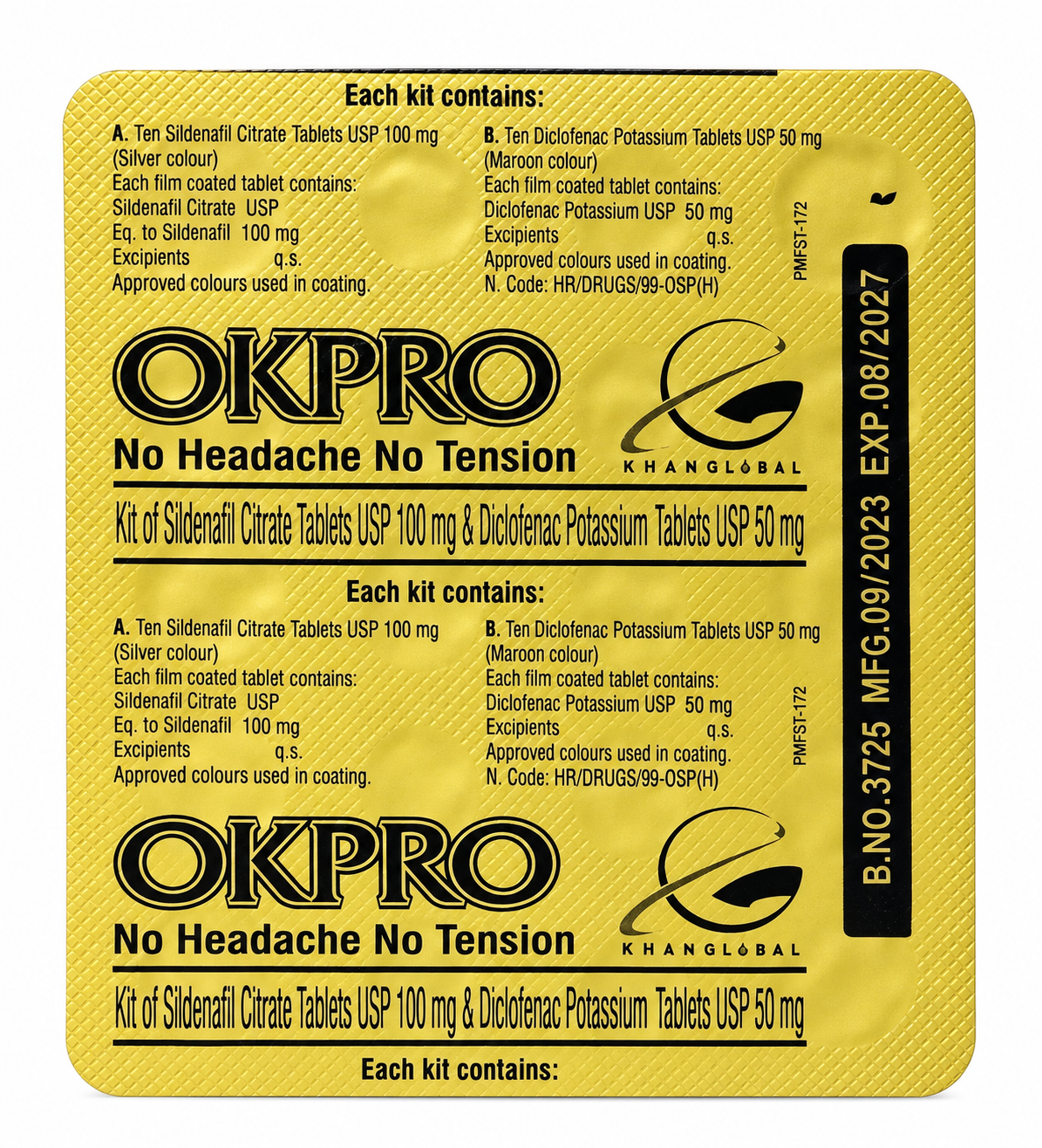 OK PRO Timing Tablets product photo, view 2