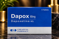 Dapox Tablet 60mg Dapoxetine product photo, view 1