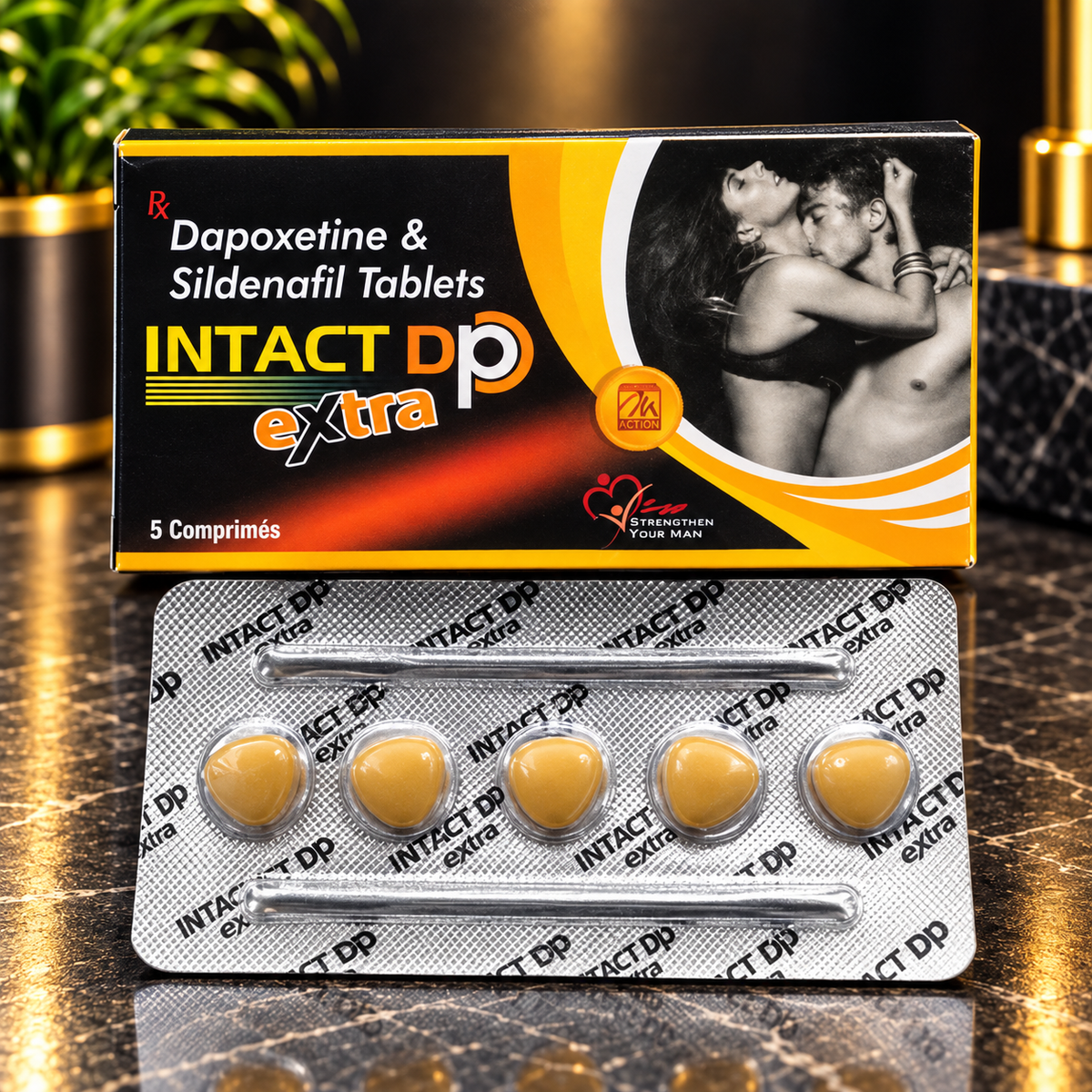 Intact Dp Tablets Extra Sildenafil Dapoxetine product photo, view 1